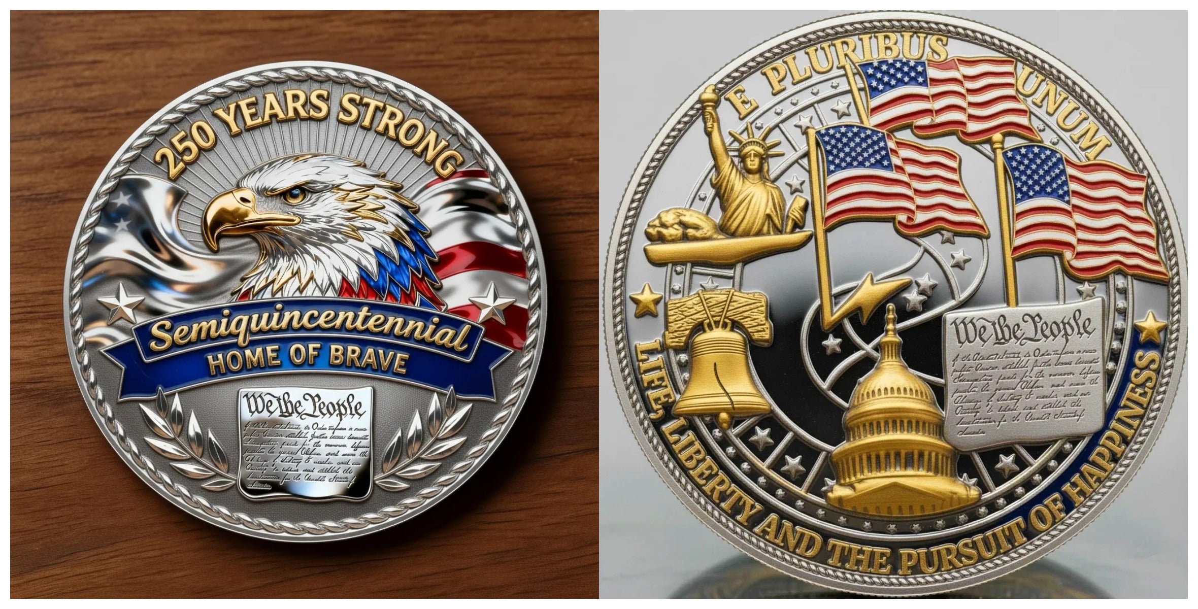 šFlash Sale 60% OFF - United States 250th Anniversary Commemorative Coin - Semiquincentennial Edition š¦
šŗšø