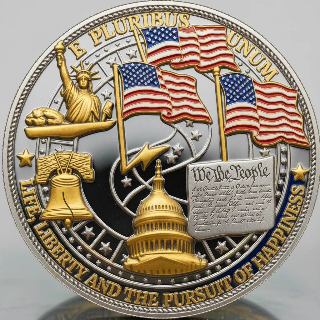 šFlash Sale 60% OFF - United States 250th Anniversary Commemorative Coin - Semiquincentennial Edition š¦
šŗšø