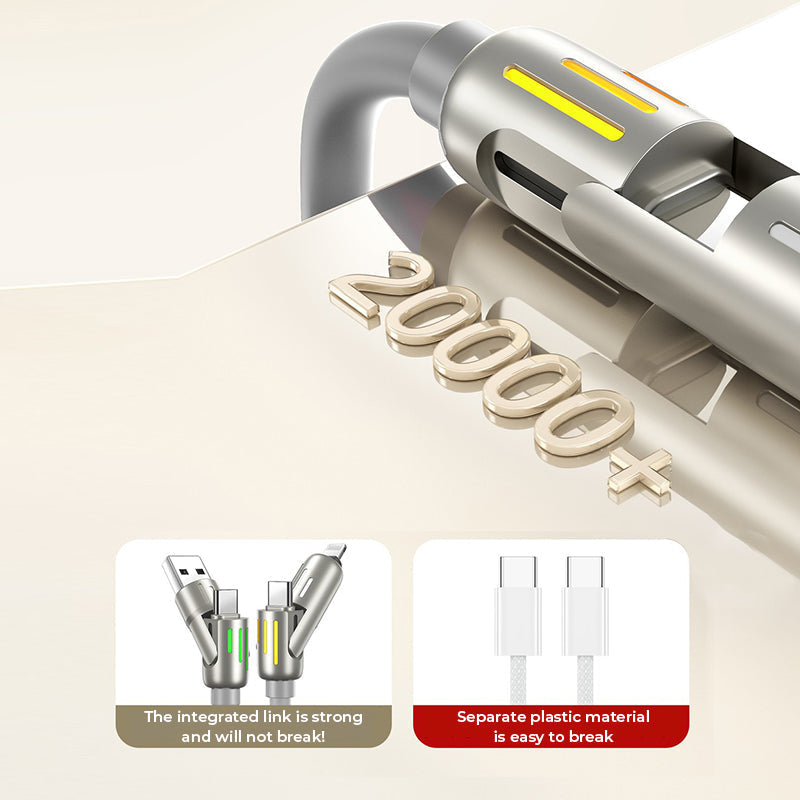 Câble USB C 4 en 1 240 W
