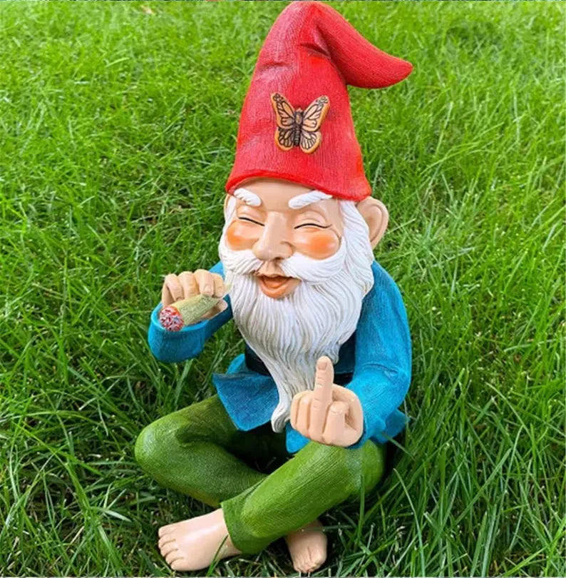 🔥50 % RABATT🔥Gartenzwergstatue