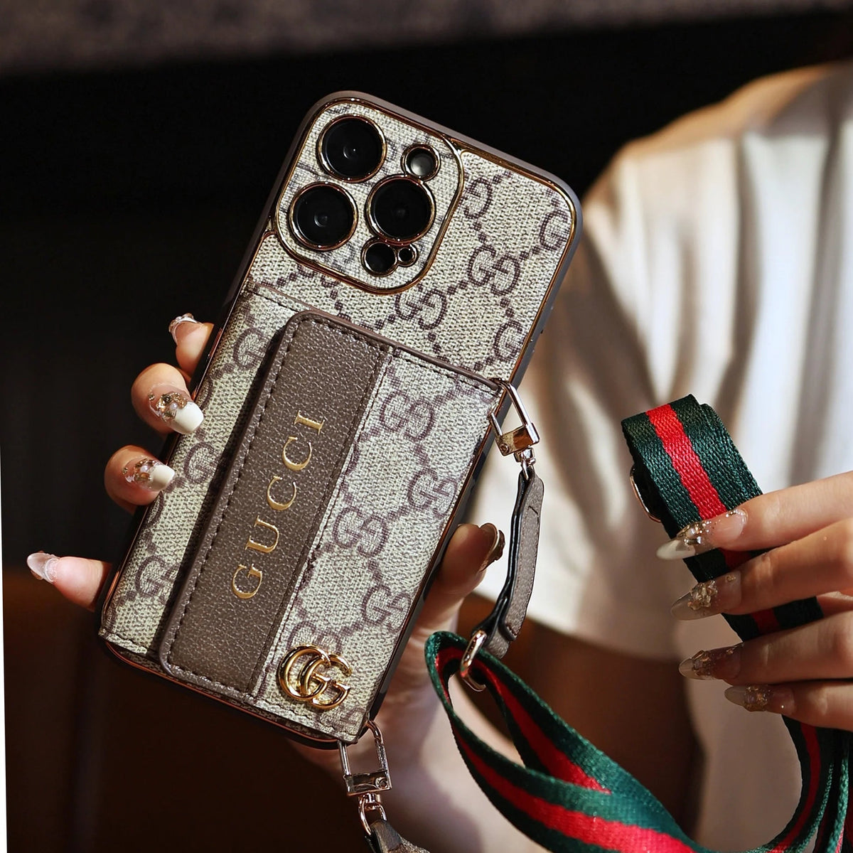 New Classic Luxury Card Holder Phone Case 02