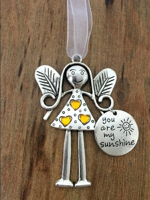 2025 Engel Freundschaft Ornament Geschenk-Beste Freundin Geschenk
