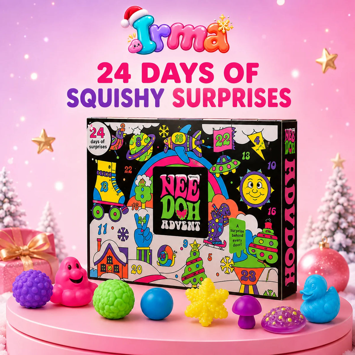 Squishvent™ 24-Day Squishy Advent Calendar