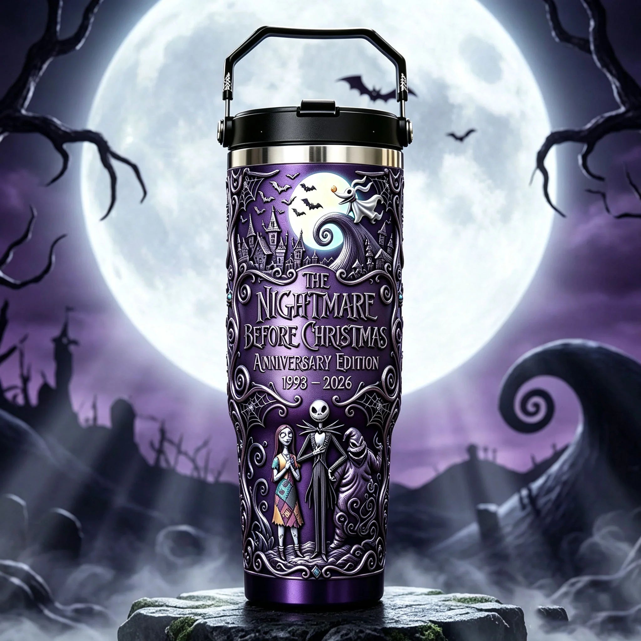 "The Nightmare Before Christmas" 33rd Anniversary Tumbler