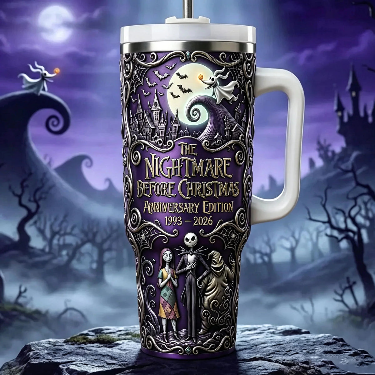 "The Nightmare Before Christmas" 33rd Anniversary Tumbler