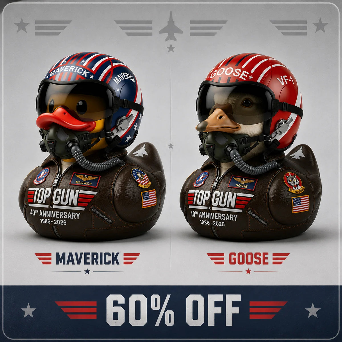 🎁 Early Holiday Sale – Up to 60% OFF! | 40th Anniversary Maverick Pilot Duck