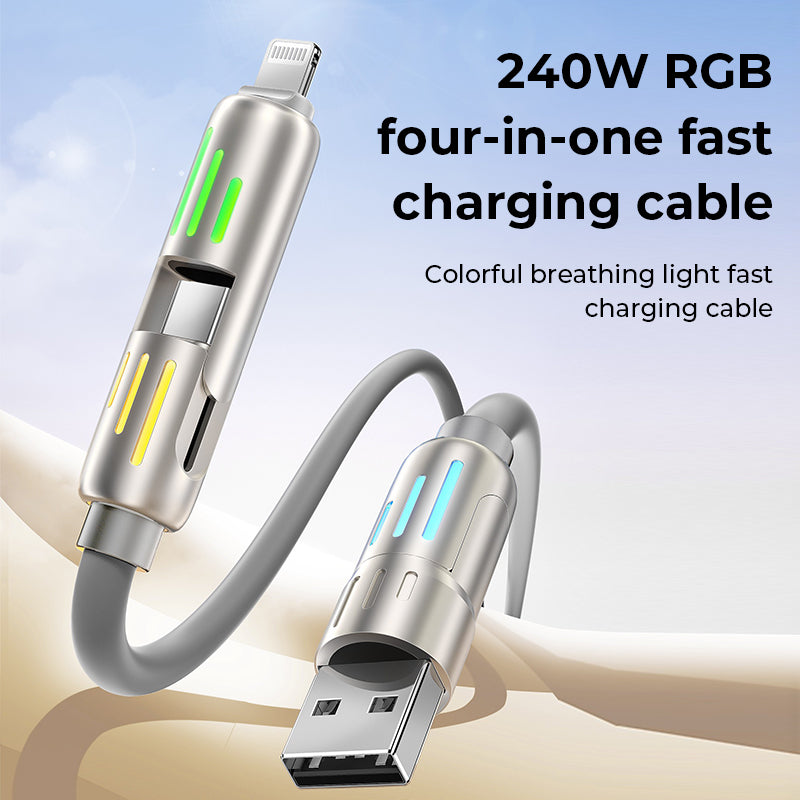 Câble USB C 4 en 1 240 W 