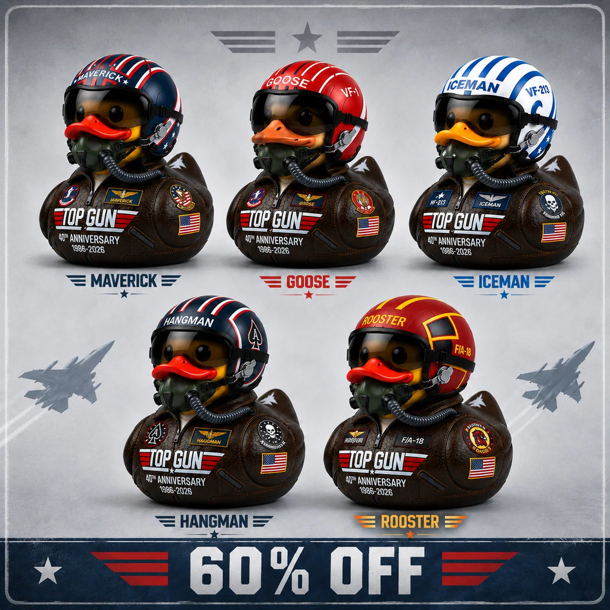 🎁 Early Holiday Sale – Up to 60% OFF! | 40th Anniversary Maverick Pilot Duck