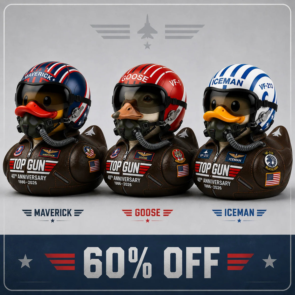 🎁 Early Holiday Sale – Up to 60% OFF! | 40th Anniversary Maverick Pilot Duck