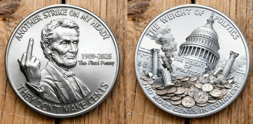 “America’s Last Cent: A Brutally Honest Collectible for Real Americans!”