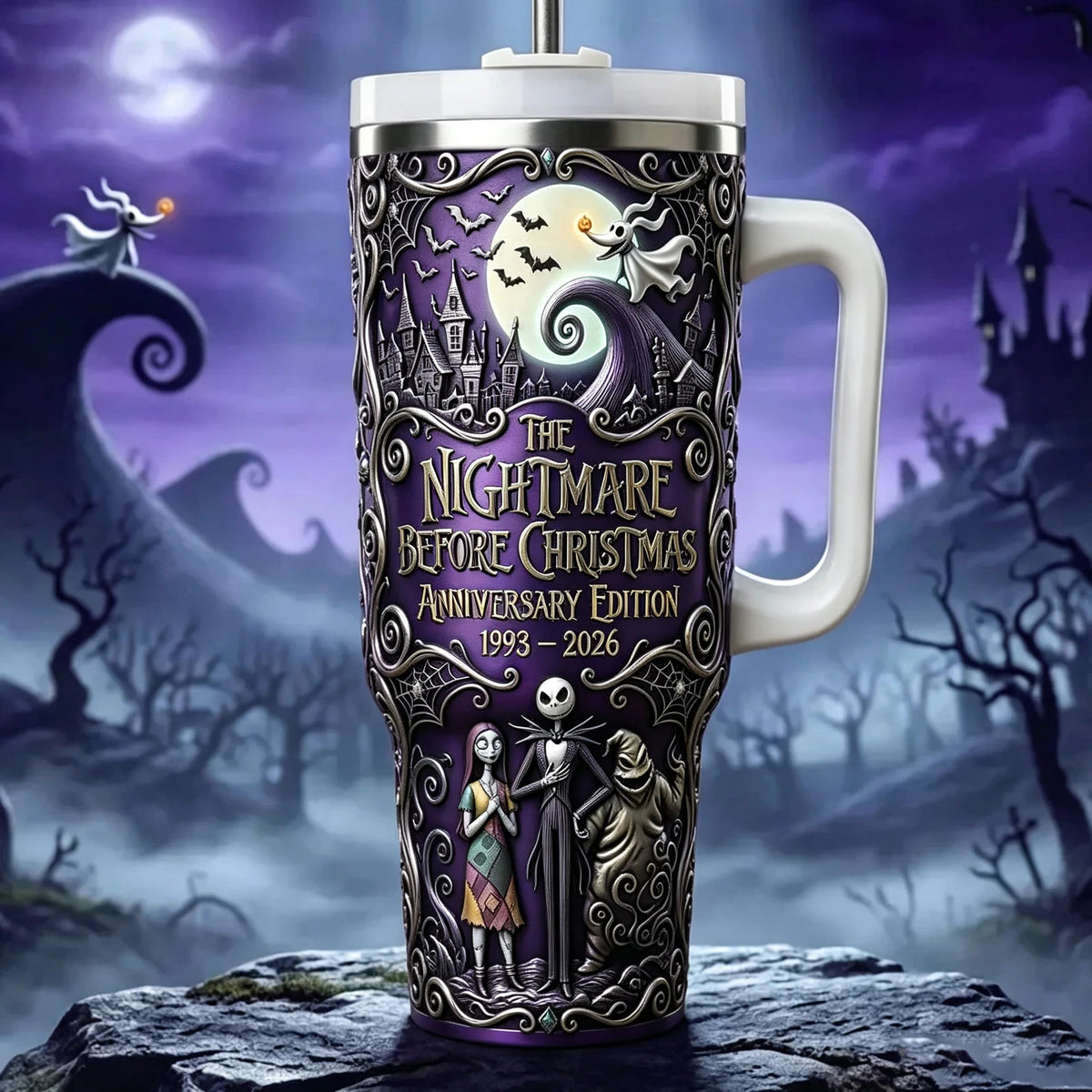 "The Nightmare Before Christmas" 33rd Anniversary Tumbler