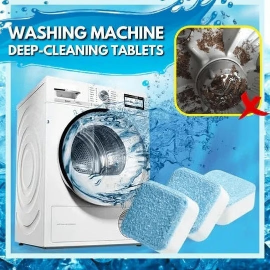 (🔥Vente chaude MAINTENANT - ÉCONOMISEZ 48 %) Tablettes de nettoyage en profondeur pour machine à laver (ACHETEZ 2 BOÎTES, OBTENEZ-EN 1 GRATUITE MAINTENANT) 